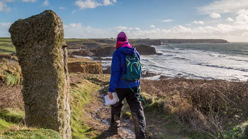 Vandring på South West Coast Path. Foto: Shutterstock