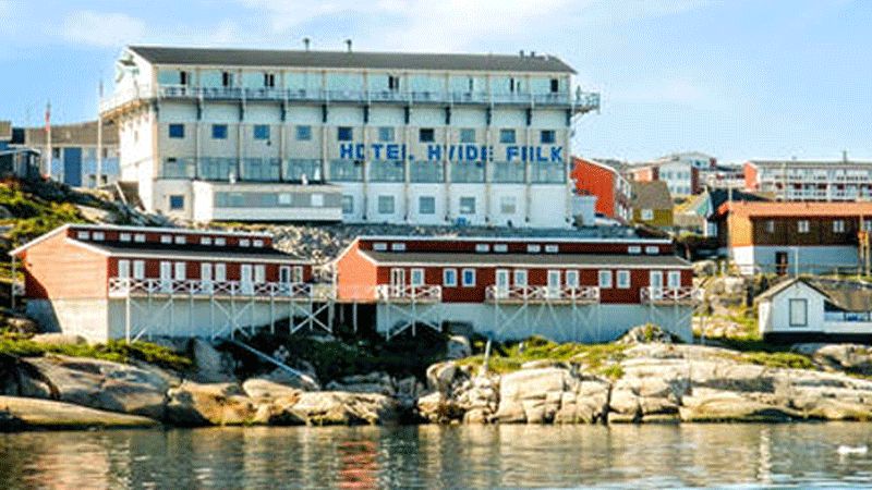 Foto Hotel Hvide Falk Utsida Hotel Hvide Falk