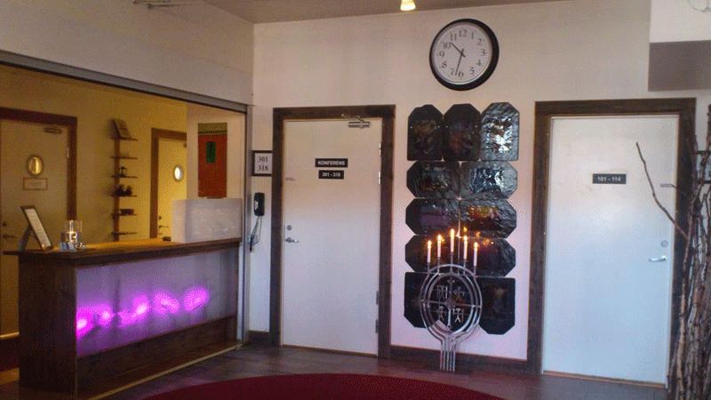 Foto Hotel Arctic Eden Reception Hotel Arctic Eden Kiruna